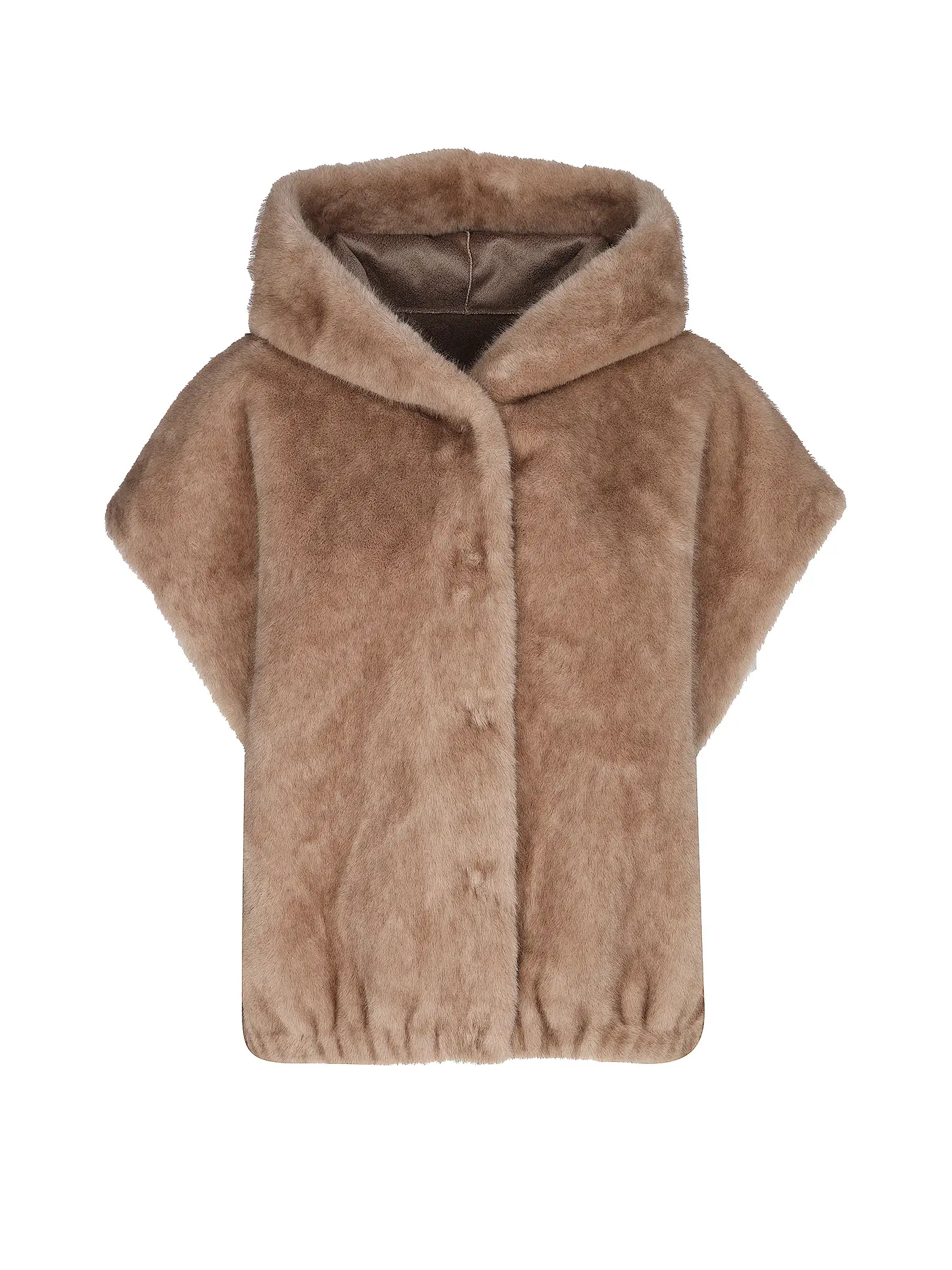 STUDIO AR | Wendejacke in Felloptik MINK | 